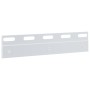 Placas de conexión 6 uds acero inoxidable plateado 20 cm