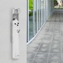 Cenicero de pared de acero inoxidable