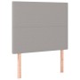 Box spring bed with light gray fabric mattress 90x190 cm by vidaXL, Beds and slatted bases - Ref: Foro24-3136957, Price: 332,...