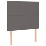Boxspringbett mit grauer Kunstledermatratze 100x200 cm von vidaXL, Betten und Lattenroste - Ref: Foro24-3137531, Preis: 407,6...