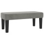 Boxspringbett mit hellgrauer Samtmatratze 120x200 cm von vidaXL, Betten und Lattenroste - Ref: Foro24-3137713, Preis: 439,41 ...