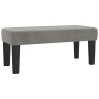Boxspringbett mit hellgrauer Samtmatratze 120x200 cm von vidaXL, Betten und Lattenroste - Ref: Foro24-3137833, Preis: 450,37 ...
