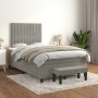 Box spring bed with light gray velvet mattress 120x200 cm by vidaXL, Beds and slatted bases - Ref: Foro24-3137953, Price: 466...