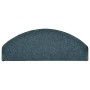 Felpudos para escaleras 15 uds 65x24x4 cm Verde oscuro