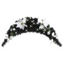 Arco de Navidad con luces LED negro 90 cm PVC de vidaXL, Luces de Navidad - Ref: Foro24-320981, Precio: 21,86 €, Descuento: %