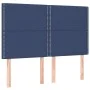 Box spring bed with blue fabric mattress 140x200 cm by vidaXL, Beds and slatted bases - Ref: Foro24-3137083, Price: 508,67 €,...