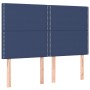 Cama box spring con colchón tela azul 140x200 cm de vidaXL, Camas y somieres - Ref: Foro24-3137083, Precio: 515,08 €, Descuen...