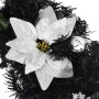 Arco de Navidad con luces LED negro 90 cm PVC de vidaXL, Luces de Navidad - Ref: Foro24-320981, Precio: 21,86 €, Descuento: %