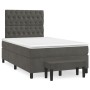 Boxspringbett mit dunkelgrauer Samtmatratze 120x200 cm von vidaXL, Betten und Lattenroste - Ref: Foro24-3138014, Preis: 445,8...