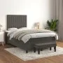 Box spring bed with dark gray velvet mattress 120x200 cm by vidaXL, Beds and slatted bases - Ref: Foro24-3137954, Price: 427,...