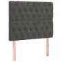 Boxspringbett mit dunkelgrauer Samtmatratze 90x200 cm von vidaXL, Betten und Lattenroste - Ref: Foro24-3138002, Preis: 348,10...