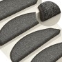 Felpudos para escaleras (15 unidades, 56 x 17 x 3 cm, gris