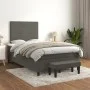 Boxspringbett mit dunkelgrauer Samtmatratze 120x200 cm von vidaXL, Betten und Lattenroste - Ref: Foro24-3137714, Preis: 412,7...