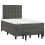 Boxspringbett mit dunkelgrauer Samtmatratze 120x200 cm von vidaXL, Betten und Lattenroste - Ref: Foro24-3138074, Preis: 425,4...