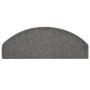 Felpudos para escaleras 15 unidades 65x24x4 cm Gris oscuro