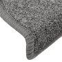 Felpudos para escaleras 15 unidades 65x24x4 cm Gris oscuro