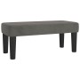 Boxspringbett mit dunkelgrauer Samtmatratze 120x200 cm von vidaXL, Betten und Lattenroste - Ref: Foro24-3138074, Preis: 425,4...