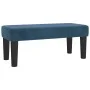 Box spring bed with dark blue velvet mattress 80x200 cm by vidaXL, Beds and slatted bases - Ref: Foro24-3137693, Price: 337,3...