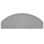 Felpudos para escaleras 15 unidades 65x24x4 cm Gris Claro