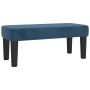 Boxspringbett mit dunkelblauer Samtmatratze 90x190 cm von vidaXL, Betten und Lattenroste - Ref: Foro24-3137939, Preis: 363,80...