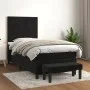 Boxspringbett mit schwarzer Samtmatratze 90x200 cm von vidaXL, Betten und Lattenroste - Ref: Foro24-3137703, Preis: 344,97 €,...