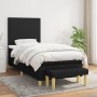 Box spring bed with black fabric mattress 90x200 cm by vidaXL, Beds and slatted bases - Ref: Foro24-3136967, Price: 342,45 €,...