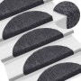 Felpudos autoadhesivos para escaleras, 5 unidades, gris oscuro