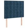 Boxspringbett mit dunkelblauer Samtmatratze 90x190 cm von vidaXL, Betten und Lattenroste - Ref: Foro24-3138059, Preis: 374,60...
