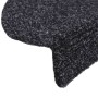 Felpudos autoadhesivos para escaleras, 5 unidades, 56 x 17 x 3