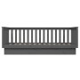 Sofá cama madera maciza de pino gris 90x200 cm de vidaXL, Camas y somieres - Ref: Foro24-821566, Precio: 161,99 €, Descuento: %