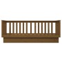 Honey brown solid pine wood sofa bed 75x190 cm by vidaXL, Beds and slatted bases - Ref: Foro24-821577, Price: 156,43 €, Disco...