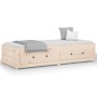 Schlafsofa aus massivem Kiefernholz, 90 x 190 cm von vidaXL, Betten und Lattenroste - Ref: Foro24-821594, Preis: 154,52 €, Ra...