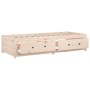 Sofá cama de madera maciza de pino 90x190 cm de vidaXL, Camas y somieres - Ref: Foro24-821594, Precio: 154,12 €