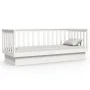 Solid white pine wood sofa bed 75x190 cm by vidaXL, Beds and slatted bases - Ref: Foro24-821575, Price: 159,64 €, Discount: %