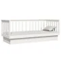 Solid white pine wood sofa bed 75x190 cm by vidaXL, Beds and slatted bases - Ref: Foro24-821575, Price: 159,64 €, Discount: %