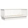 Solid white pine wood sofa bed 75x190 cm by vidaXL, Beds and slatted bases - Ref: Foro24-821575, Price: 159,64 €, Discount: %