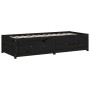 Solid black pine wood sofa bed 75x190 cm by vidaXL, Beds and slatted bases - Ref: Foro24-821603, Price: 195,94 €, Discount: %