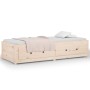 Schlafsofa aus massivem Kiefernholz, 75 x 190 cm von vidaXL, Betten und Lattenroste - Ref: Foro24-821599, Preis: 143,29 €, Ra...