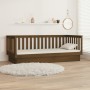 Honey brown solid pine wood sofa bed 90x200 cm by vidaXL, Beds and slatted bases - Ref: Foro24-821567, Price: 170,42 €, Disco...