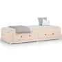 Sofá cama de madera maciza de pino 80x200 cm de vidaXL, Camas y somieres - Ref: Foro24-821584, Precio: 161,74 €, Descuento: %
