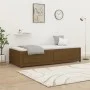 Sofá cama de madera maciza de pino marrón miel 90x190 cm de vidaXL, Camas y somieres - Ref: Foro24-821597, Precio: 203,93 €, ...