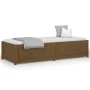 Sofá cama de madera maciza de pino marrón miel 90x190 cm de vidaXL, Camas y somieres - Ref: Foro24-821597, Precio: 203,93 €, ...
