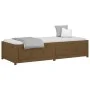Sofá cama de madera maciza de pino marrón miel 90x190 cm de vidaXL, Camas y somieres - Ref: Foro24-821597, Precio: 203,93 €, ...