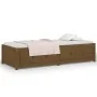 Sofá cama de madera maciza de pino marrón miel 90x190 cm de vidaXL, Camas y somieres - Ref: Foro24-821597, Precio: 203,93 €, ...