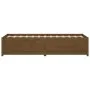 Sofá cama de madera maciza de pino marrón miel 90x190 cm de vidaXL, Camas y somieres - Ref: Foro24-821597, Precio: 203,93 €, ...