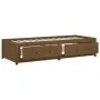 Sofá cama de madera maciza de pino marrón miel 90x190 cm de vidaXL, Camas y somieres - Ref: Foro24-821597, Precio: 203,93 €, ...