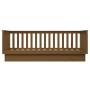 Sofá cama madera maciza de pino marrón miel 100x200 cm de vidaXL, Camas y somieres - Ref: Foro24-821572, Precio: 159,96 €, De...