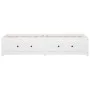 Sofá cama madera maciza de pino blanco 90x200 cm de vidaXL, Camas y somieres - Ref: Foro24-821590, Precio: 248,11 €, Descuent...