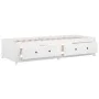 Sofá cama madera maciza de pino blanco 90x200 cm de vidaXL, Camas y somieres - Ref: Foro24-821590, Precio: 248,11 €, Descuent...