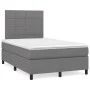 Box spring bed with dark gray fabric mattress 120x200 cm by vidaXL, Beds and slatted bases - Ref: Foro24-3141762, Price: 400,...